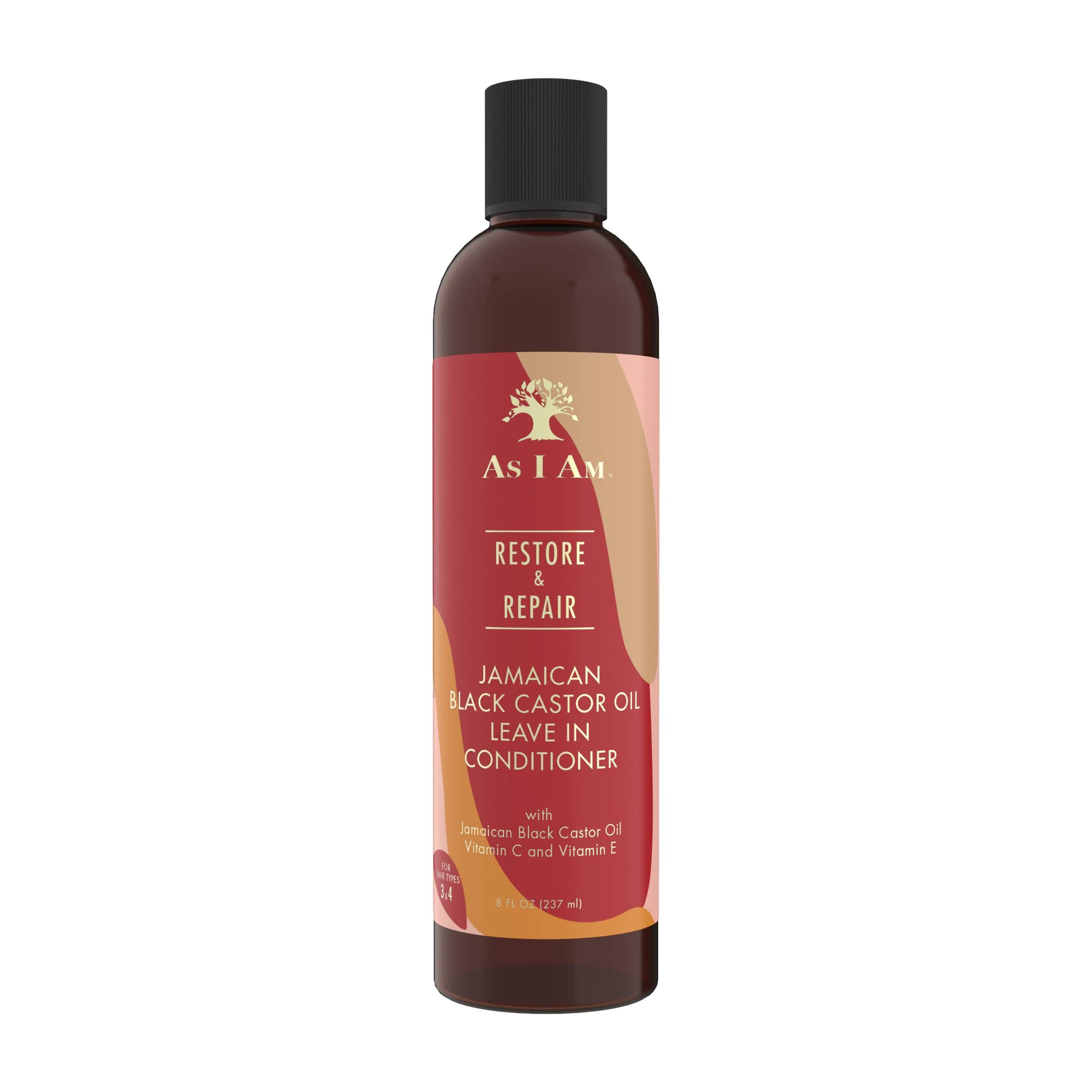 As I Am - Leave-in au ricin noir de Jamaïque - 237ml
