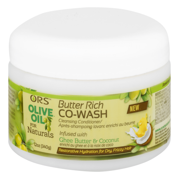 ORS Olive Oil Co-Wash Beurre de Ghee et Coco 340g