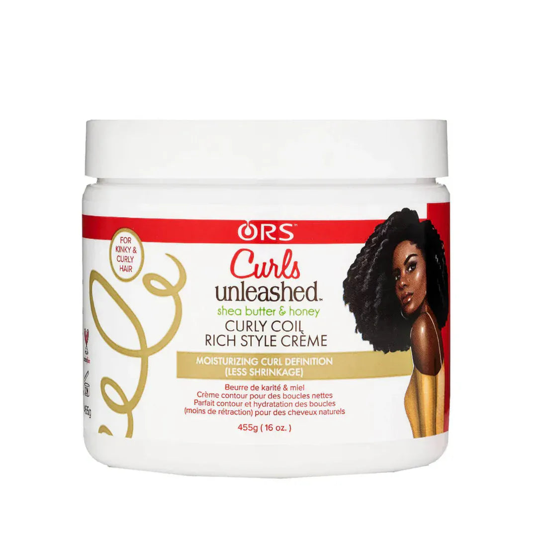 ORS - Curls Unleashed - Crème capillaire beurre de karité et miel - 455g